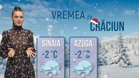 VIDEO Cum va fi vremea de Crăciun? În ce zone va fi soare